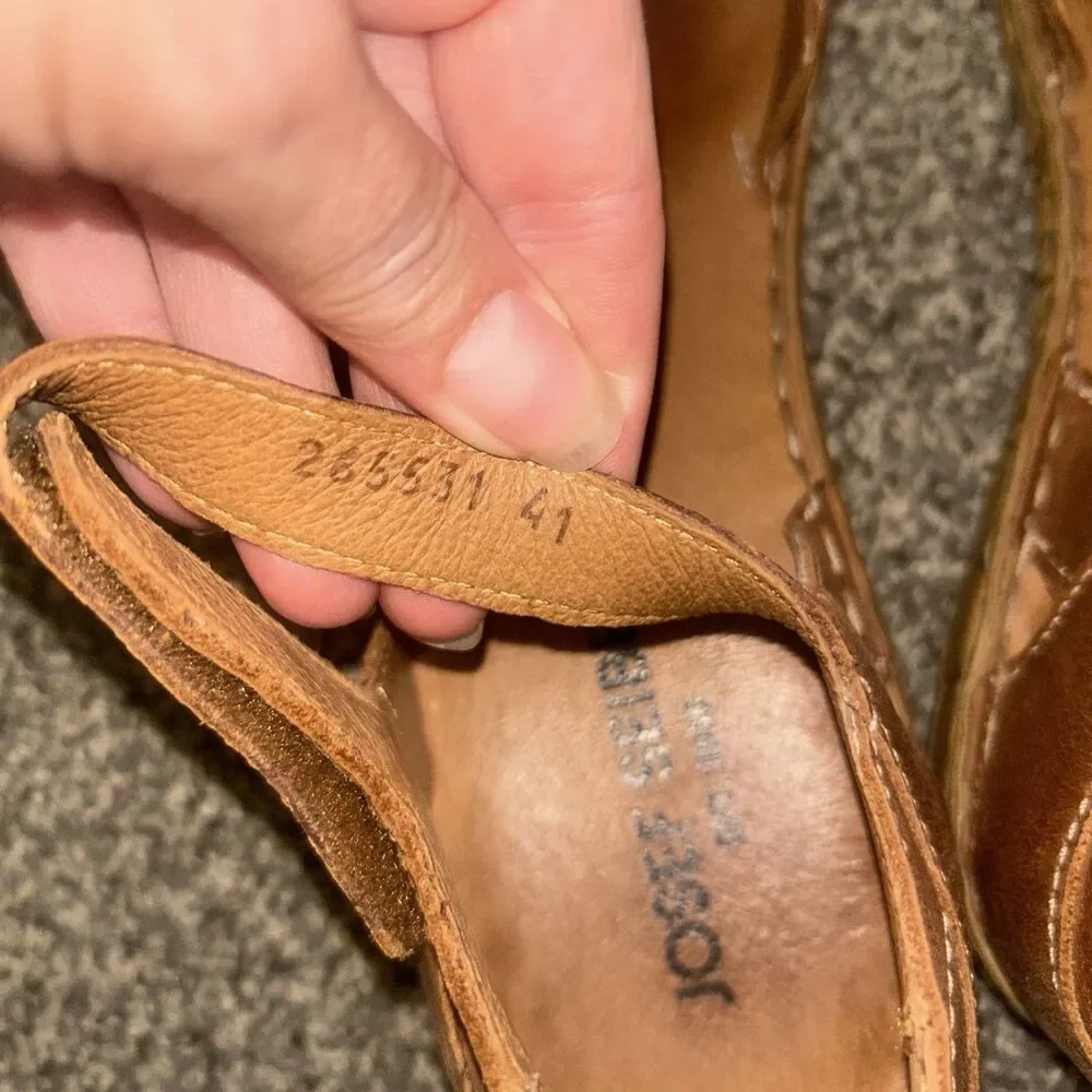 Josef Seibel Women's Rosalie 41 Sandal Cognac Cognac Box 1